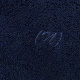 [L] Number Nine Fleece Embroidered Logo Pullover Hoodie Sweatshirt