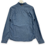 [M] VISVIM 14AW Deadwood Chambray L/S Shirt Blue