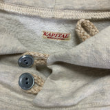 [M] Kapital Surf Pullover Hoodie Sweatshirt Beige