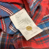 [S] Visvim Black Elk Flannel L/S Shirt Red / Blue