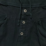 [M] Kapital Cotton Canvas Saurel Nouvelle Pants Black