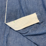 [M] Kapital Chambray Sashiko Stitch Concho Button S/S Shirt Indigo