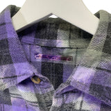 [OS] Needles Rebuild Tie Dye 7 Cut Oversized Flannel Shirt