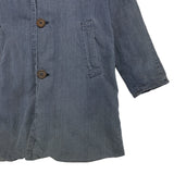 [S] Visvim 14SS Mies Coat Indigo Check