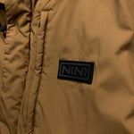 [S] Number Nine Logo Down Puffer Jacket Brown