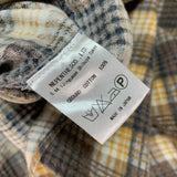 [L] Needles Rebuild Ribbon Cut Flannel Shirt Remake