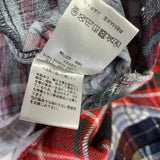 [L] DS! Needles Rebuild 7 Cut Oversized Flannel Shirt
