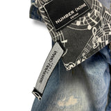 [S] Number Nine Nano Universe Slim Distressed Denim Jeans Indigo