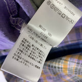 [OS] Needles Rebuild Tie Dye 7 Cut Oversized Flannel Shirt