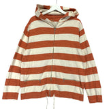 [M] Kapital Dobby Cotton Stripe Zip Up Sweatshirt Hoodie