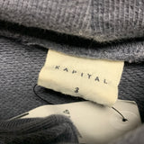 [L] Kapital Surf Pullover Hoodie Sweatshirt Navy