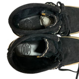 [9] Visvim Flynt Hi Pizi Black Shoes
