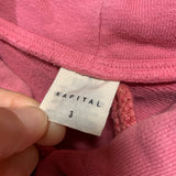 [L] Kapital Surf Pullover Hoodie Pink