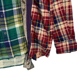 [M] DS! Needles Rebuild 7 Cut Flannel Shirt