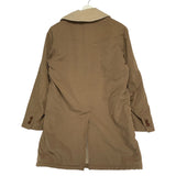 [M] Number Nine Fleece Lined Long Coat Jacket