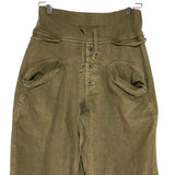 [S] Kapital Cotton Canvas Saurel Nouvelle Pants Olive