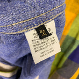 [M] Kapital Chambray Lined Flannel Check Shirt L/S