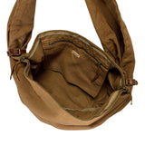 KAPITAL #6 COTTON CANVAS BIG SNUFKIN BAG BROWN