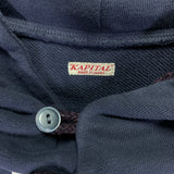 [M] DS! Kapital Surf Pullover Hoodie Sweatshirt Navy