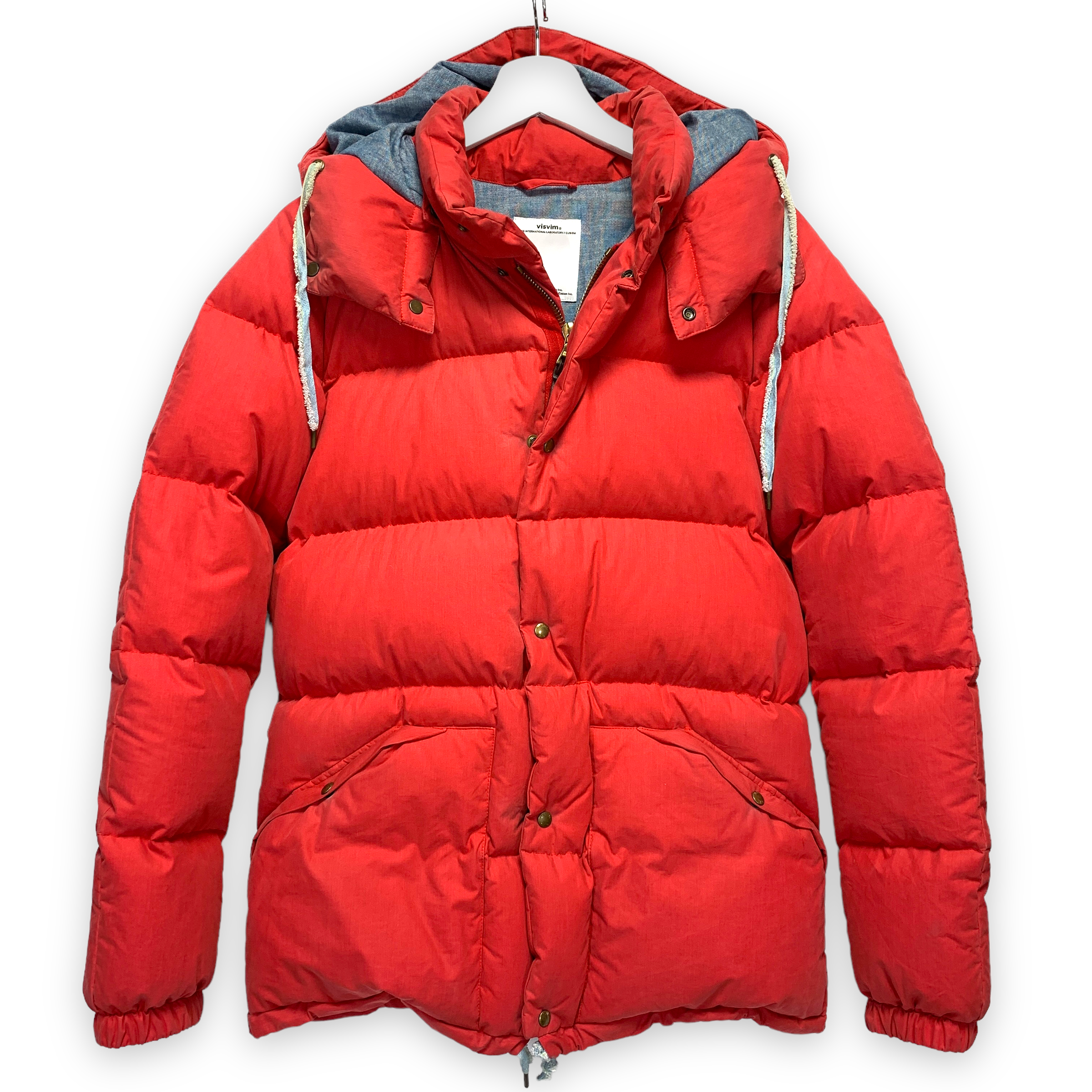 S] Visvim Adventura Hooded Down Jacket Red – StylisticsJapan.com