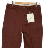 [S] Visvim 14AW Slim Chino Pants Burgundy