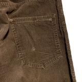 [M] Visvim 12AW Slub Corduroy Pants Brown