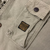 [L] Kapital Ripstop Cotton Military Pocket Katsuragi Ring Coat Olive