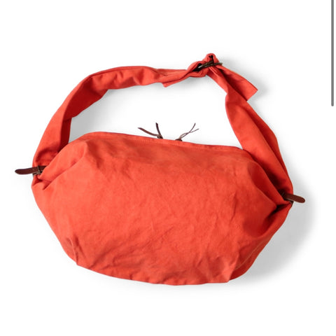 DS! Kapital #6 Cotton Canvas Snufkin Bag Orange