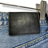 [S] Number Nine Nano Universe Slim Distressed Denim Jeans Indigo