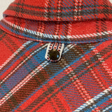 [S] Visvim Black Elk Flannel L/S Shirt Red / Blue
