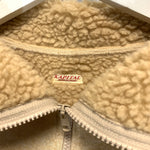 [L] Kapital Boa Fleece Zip Alpine Pullover Sweatshirt Jacket