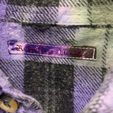 [OS] Needles Rebuild Tie Dye 7 Cut Oversized Flannel Shirt