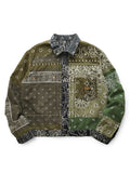 KAPITAL Nel Reversible Bandana Print 1ST Jacket - Detail 3