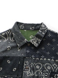 KAPITAL Nel Reversible Bandana Print 1ST Jacket - Detail 5