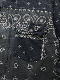 KAPITAL Nel Reversible Bandana Print 1ST Jacket - Detail 6