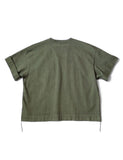 KAPITAL 16/- Dense Jersey ARMY Beach Pack T - Detail 1