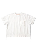 KAPITAL 16/- Dense Jersey ARMY Beach Pack T-Shirt - White