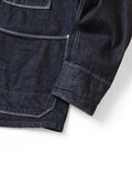 KAPITAL 12oz Denim CACTUS Coverall Indigo - Detail 5