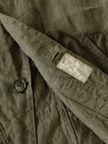 KAPITAL Linen Chino Gabardine Gorman Coverall - Detail 7