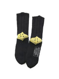 KAPITAL 56-Needle MA-1 Rainbowy Happy Heel Socks - 1