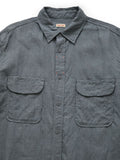 KAPITAL Linen Clip Shirt - 2026SS2_3