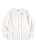 KAPITAL Waffle Jersey L/S T-Shirt (KAPITAL Embroidery) - WH
