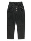KAPITAL Thin Canvas Saruel Nouvelle Pants - BLK