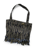 KAPITAL 12oz Magpie Denim Medicine Bag Large - Front