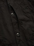 KAPITAL 11.5oz Black×Black Denim Thunderbird Jacket - Detail 6