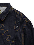 KAPITAL 12oz Denim Thunderbird Jacket - 4