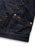 KAPITAL 12oz Denim Thunderbird Jacket - 5