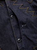 KAPITAL 12oz Denim Thunderbird Jacket - 6