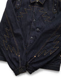 KAPITAL 12oz Denim Thunderbird Jacket - 7