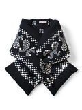 KAPITAL Linen Rayon Bandana Kesa Muffler - BLK